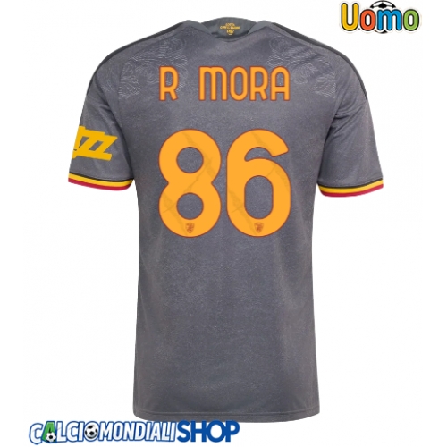 Maglie da calcio AS Roma Rodrigo Mora #86 Terza Maglia 2026-27 Manica Corta